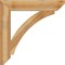 Ekena Millwork Thorton Slat Rough Sawn Bracket, Western Red Cedar, 6"W x 38"D x 38"H BKT06X38X38THR06RWR - alternate 3